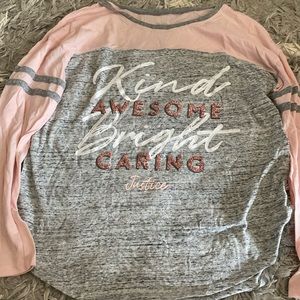 Girls Justice Active Top